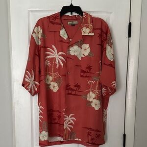 Tommy Bahama Coral Silk Shirt